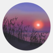 Sunrise on the Great Lakes Sticker