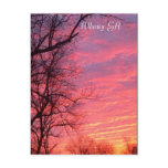 Sunrise over Albany GA Postcard