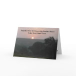 Sunrise Over El Cuartelejo Pueblo Ruins Greeting Cards
