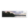 Sunrise Over River at Point Park Bumper Stickers