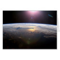 Sunrise over the Earth cards