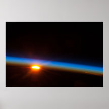 Sunrise Over the South Pacific Ocean Posters