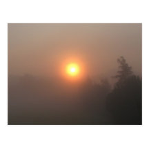 sunrise postcard