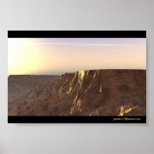 Sunrise - Povray Posters