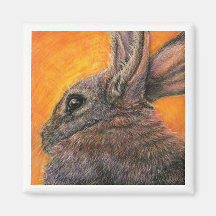Sunrise Rabbit Magnets