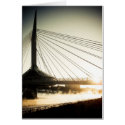 Sunrise Saint Boniface Bridge 02 Card