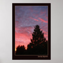 Sunrise Sequoia Posters