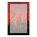 Sunrise Silhouette Personalized Stationery