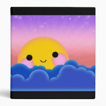 Sunrise Sunset 3 Ring Binder