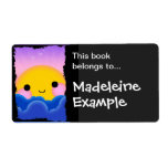 Sunrise Sunset Custom Shipping Label
