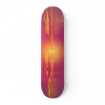 Sunrise Sunset Custom Skate Board