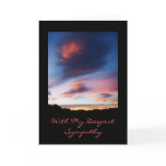 Sunrise Sympathy Card