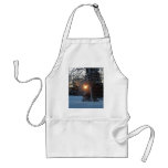 Sunrise Through Branches Apron
