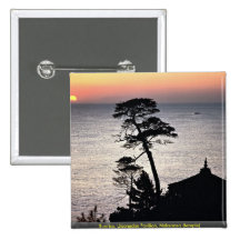 Sunrise, Uisangdae Pavilion, Naksansa (temple) Buttons