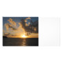 Sunrise With Clouds St. Martin Picture Card