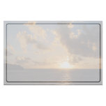 Sunrise With Clouds St. Martin Custom Stationery
