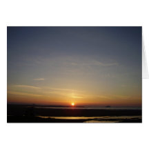 sunset 004 card