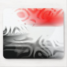sunset abstract design mouse mat