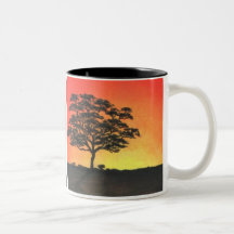 Sunset Acacia Mug