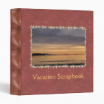 Sunset and Sea Birds 3 Ring Binders