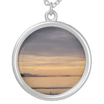 Sunset and Sea Birds Jewelry
