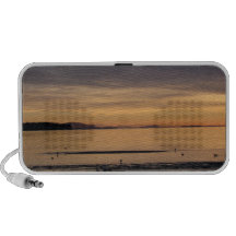 Sunset and Sea Birds Travel Speakers