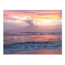 Sunset at beach in Sri Lanka Wens Kaarten
