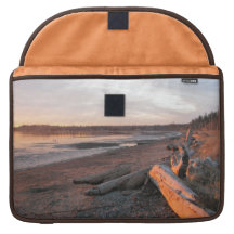 Sunset at Birch Bay MacBook Pro Sleeves