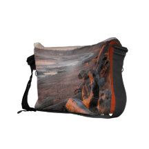 Sunset at Birch Bay Messenger Bags