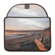 Sunset at Birch Bay Sleeve For MacBook Pro