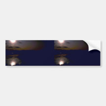 Sunset at Bosque Del Apache National Wildlife Refu Bumper Sticker