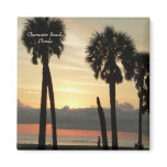 Sunset at Clearwater Beach Refrigerator Magnet