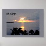 Sunset at Key Largo  Print