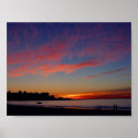 Sunset At La Jolla Shores posters