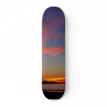 Sunset At La Jolla Shores Skate Board Deck