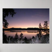 Sunset at Lake Tahoe Print