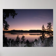 Sunset at Lake Tahoe Print