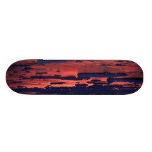 Sunset at Palmer Station Skate Board Decks