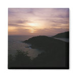 Sunset At Promthep Cape, Phuket Island Magnet