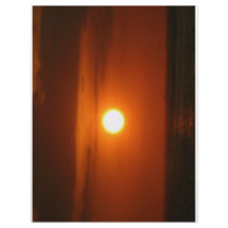 sunset at sea letterhead template