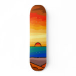 Sunset at Sea Skateboards