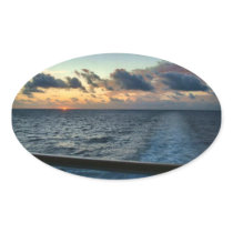 Sunset at Sea Sticker