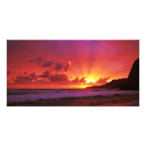 Sunset at the island