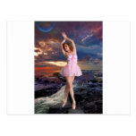 SUNSET BALLET POSTCARD