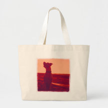 Sunset Beach Photo by Daniela Power Bags
