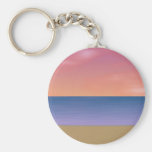 Sunset Beach Scene: Key Chain