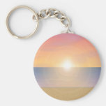 Sunset Beach Scene: Key Chains