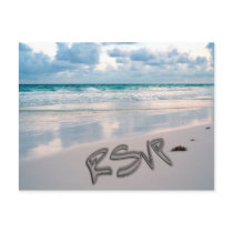 Sunset Beach Wedding RSVP