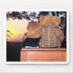 Sunset Bear Mousepad