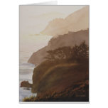 Sunset Big Sur by Paul Jackson AWS, NWS Greeting Card